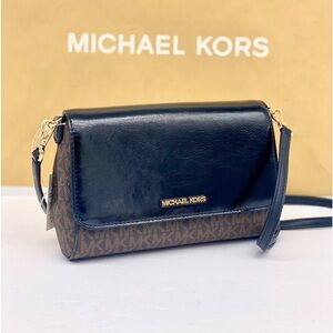 Michael Kors Medium Logo Convertible Crossbody Bag